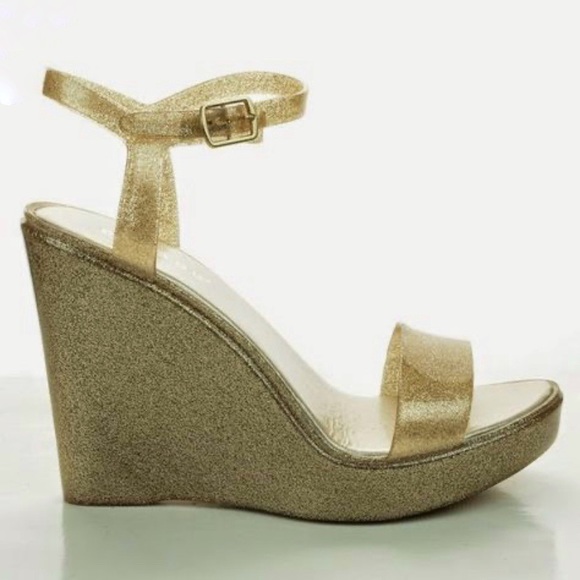sandal wedges jelly